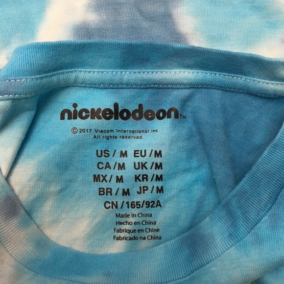 F21 Rugrats Tie Dye Oversized Cropped Muscle Tank - Picture 4 of 6